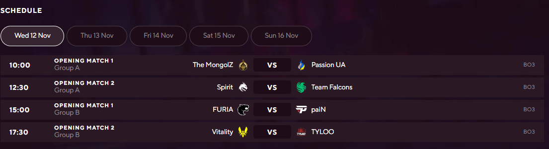 BLAST Rivals 2025 тэмцээний нээлтийн тоглолт The MongolZ багийн эсрэг Passion UA