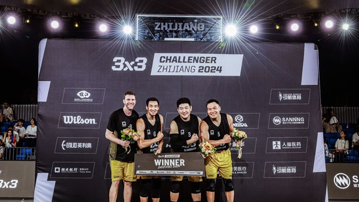 Ulaanbaatar MMC Energy баг FIBA 3x3 Zhijiang Challenger тэмцээний аварга боллоо