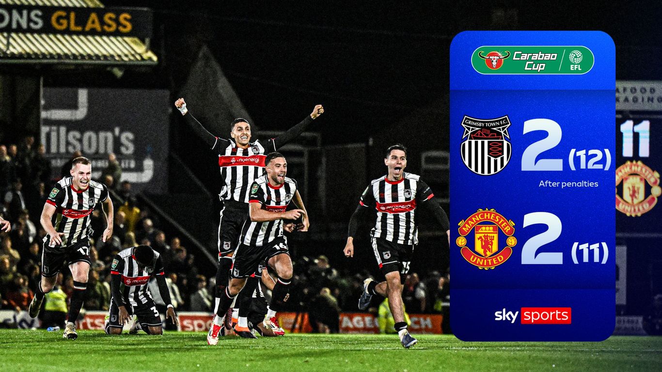 Английн хөлбөмбөгийн 4-р лигийн Grimsby Town клуб Manchester united клубийг цомын тэмцээнээс хаслаа