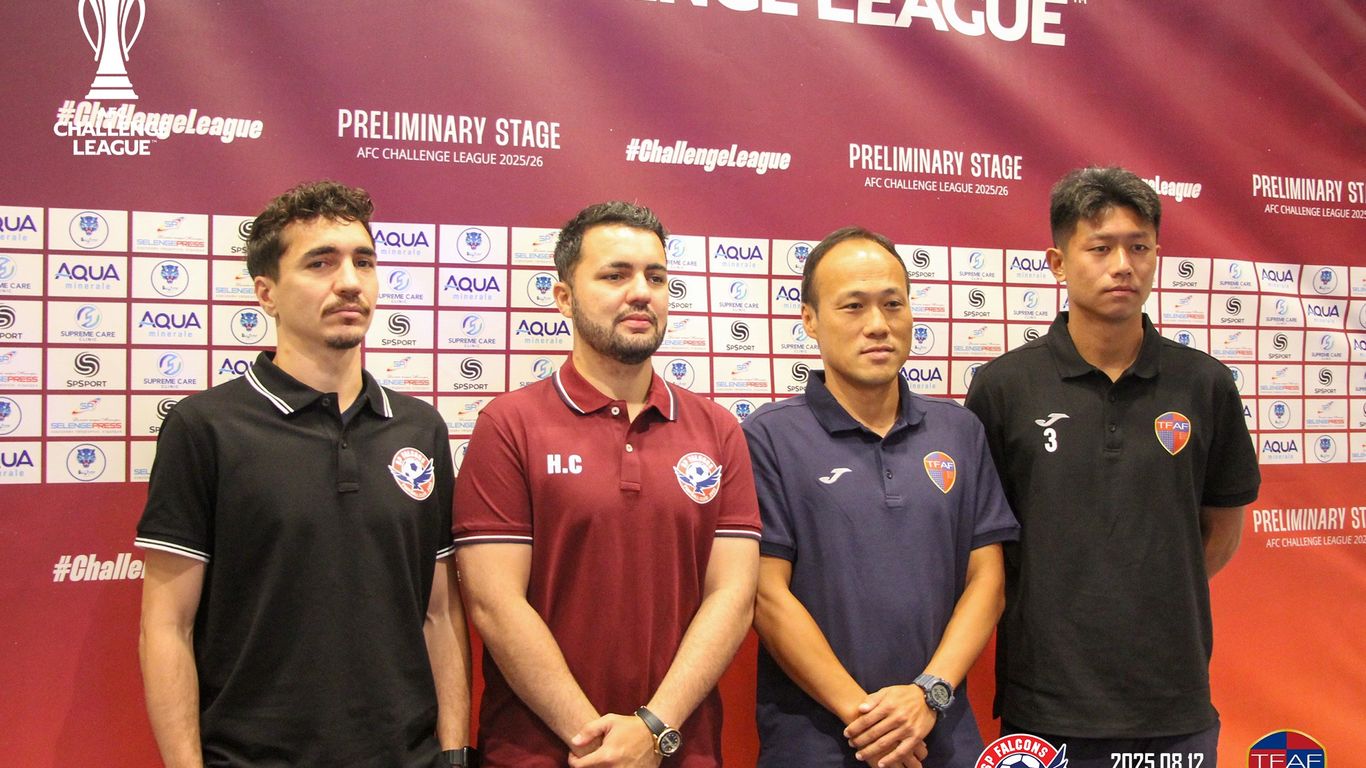 AFC Challenge league-т өрсөлдөх манай SP Falcons болон Тайваны Taichung Futuro клубүүдийн хэвлэлийн бага хурал боллоо