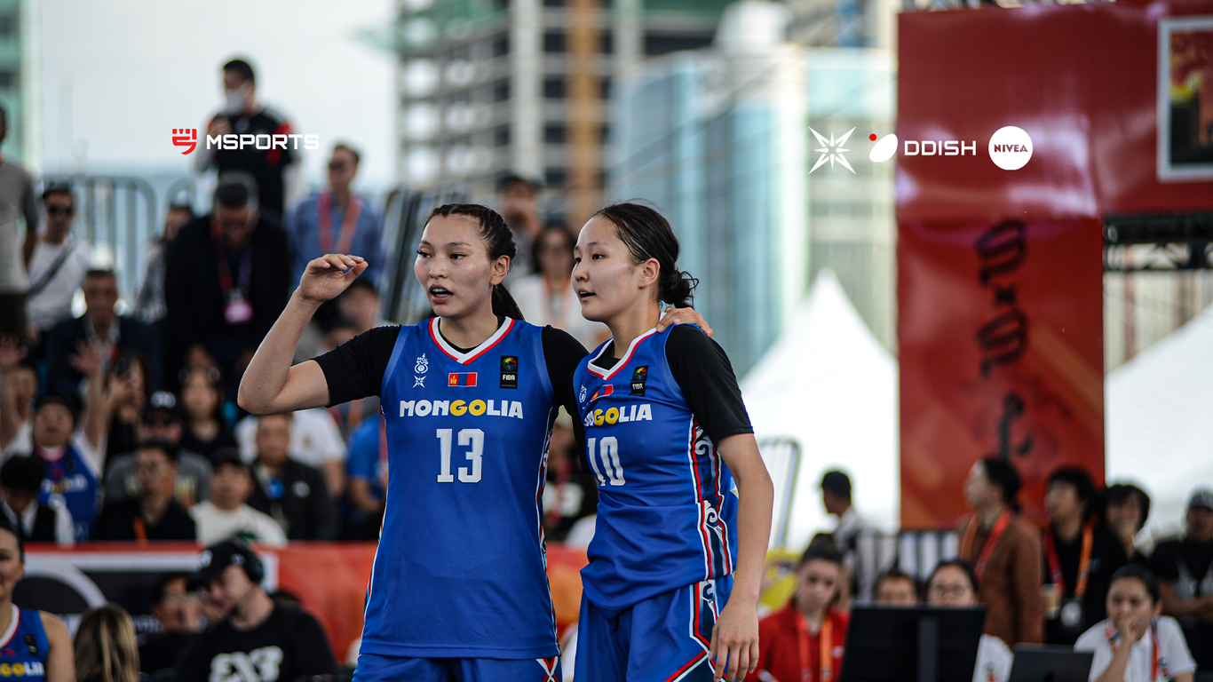 FIBA 3x3 World Cup: Өнөөдөр манай эмэгтэй шигшээ баг хэсгийн сүүлийн хоёр тоглолтоо хийнэ