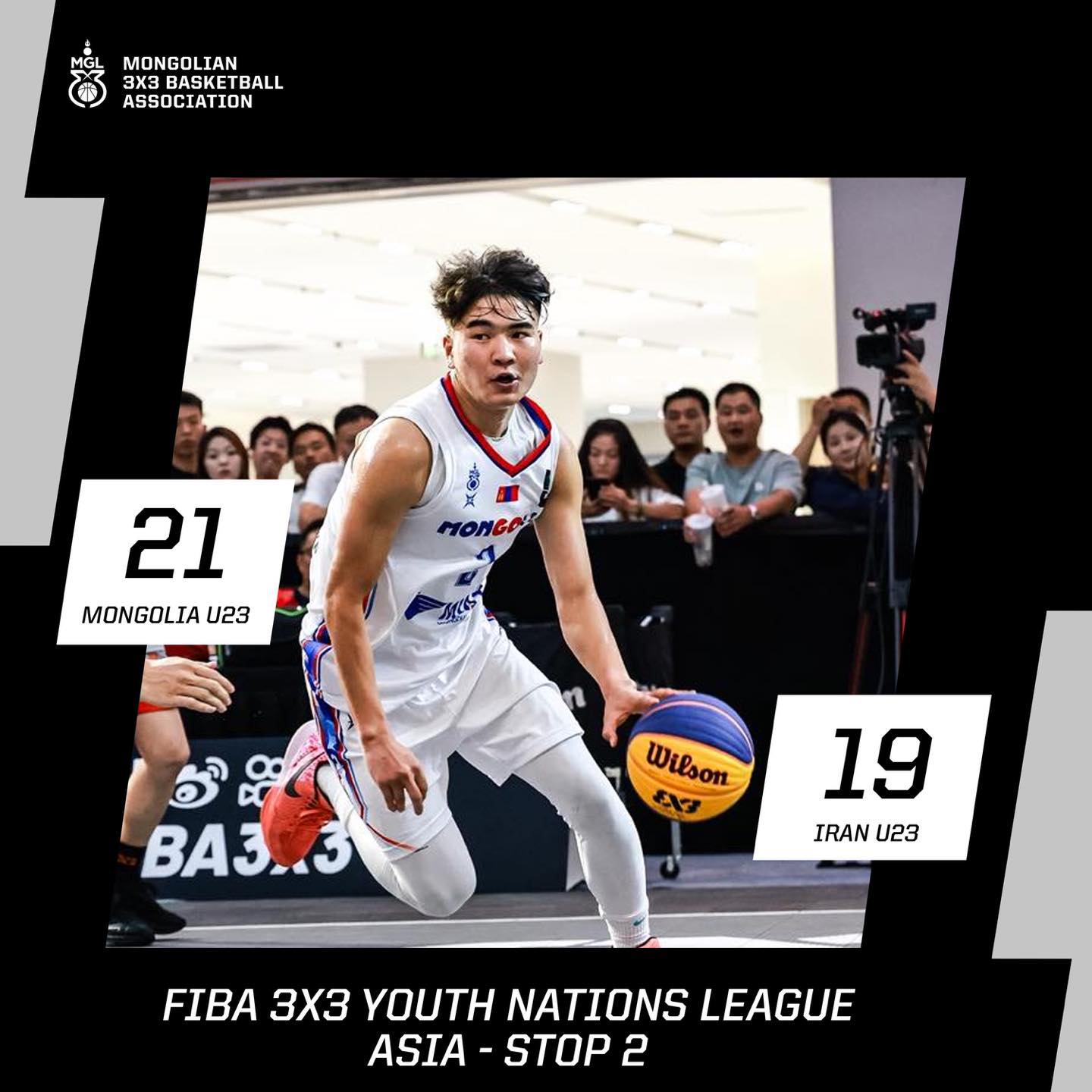 Монгол улсын залуучуудын шигшээ баг “FIBA 3x3 Youth Nations League 2025” “Stop 2”-н эхний хожлоо авлаа