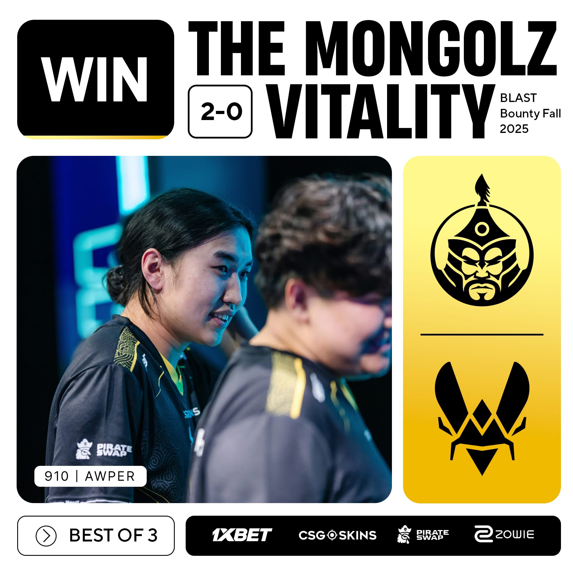 The Mongolz давдаггүй даваа, ялдаггүй учраагаа 2:0 ээр яллаа.