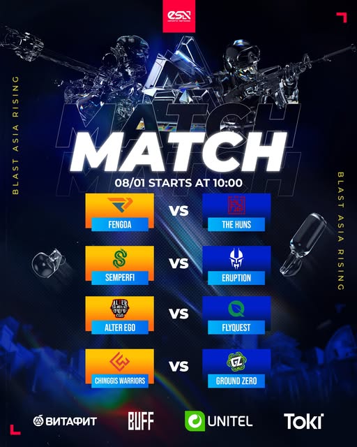 "BLAST ASIA RISINGS ULAANBAATAR" тэмцээний үеэр зохион байгуулагдах "Celebrity Match"-