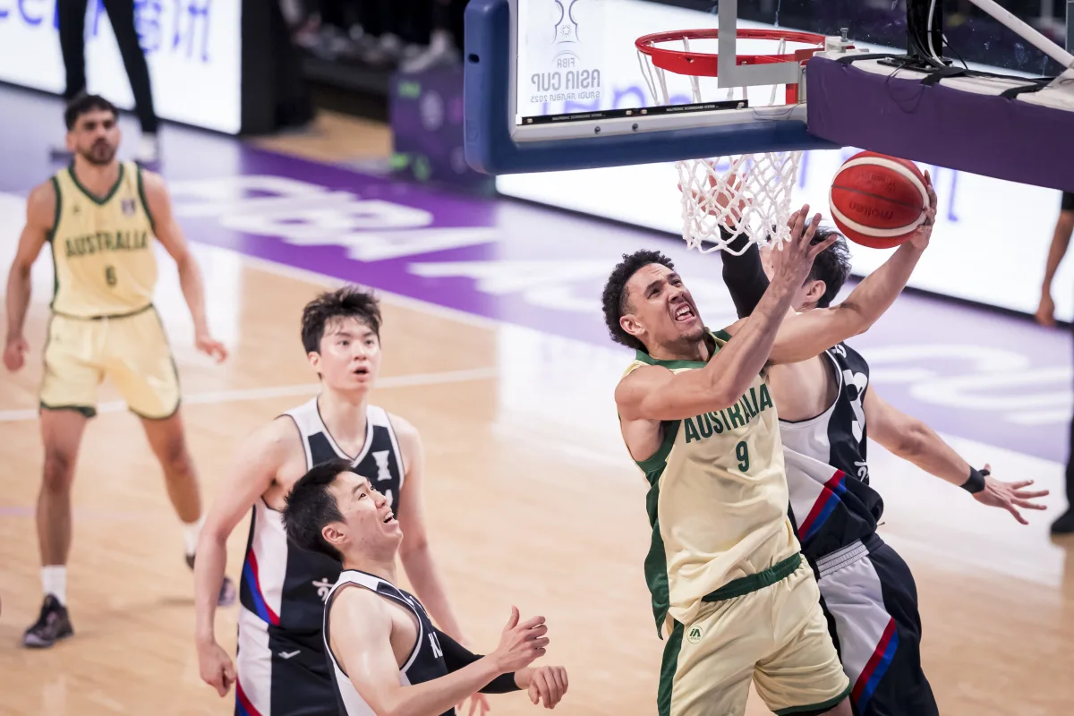 FIBA Asia Cup 2025: Азийн хошой аварга Австралийн шигшээ баг БНСУ-ыг 36 оноогоор хожлоо