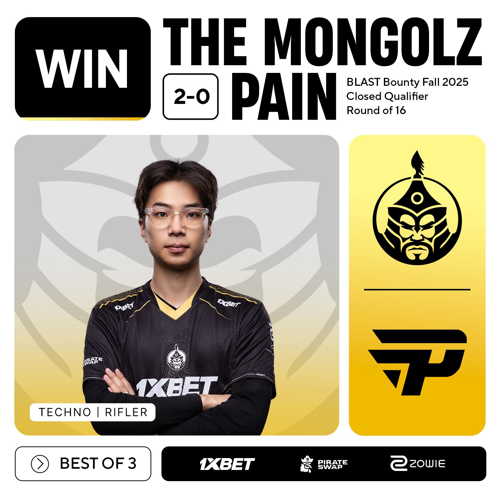 THE MONGOLZ баг BLAST Bounty Season 2 тэмцээний шилдэг найман багт шалгараад байна.