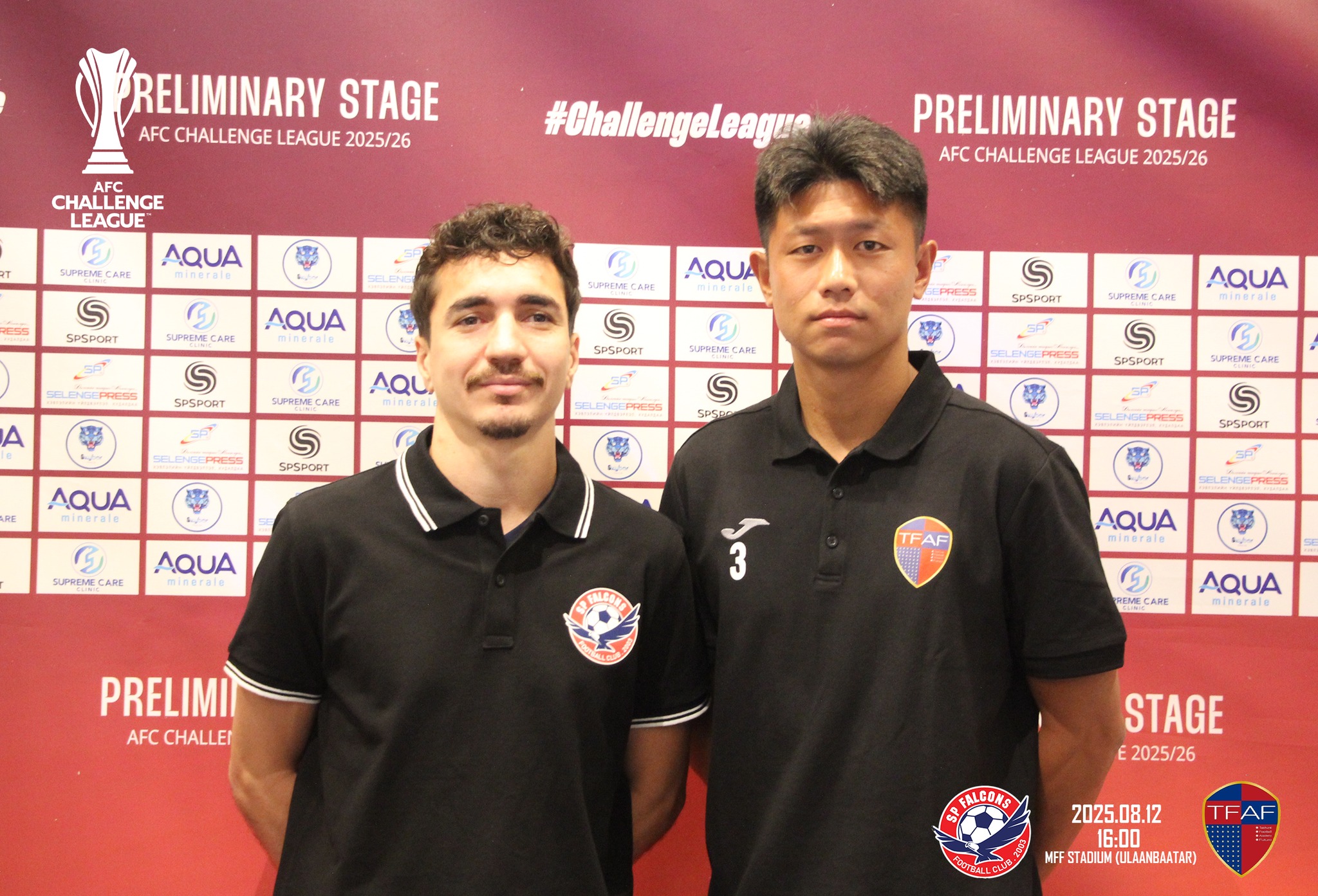 AFC Challenge league-т өрсөлдөх манай SP Falcons болон Тайваны Taichung Futuro клубүүдийн хэвлэлийн бага хурал боллоо