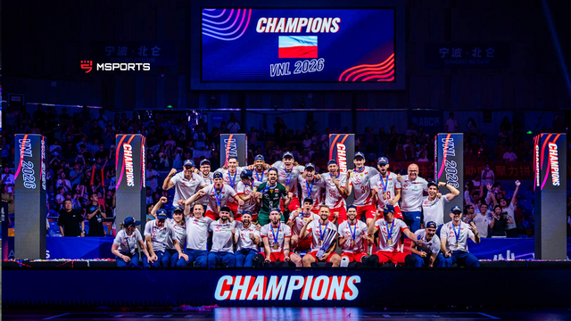 VNL 2026: Польшийн шигшээ баг аваргаа хамгаалж, Словенийн шигшээ баг анхны медалиа хүртлээ
