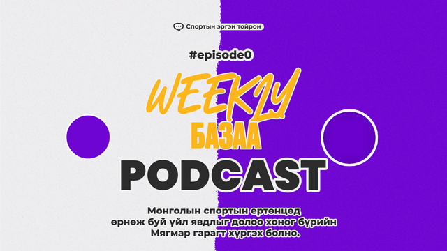 🎙️𝗠𝘀𝗽𝗼𝗿𝘁𝘀 𝗣𝗼𝗱𝗰𝗮𝘀𝘁 | 𝗪𝗲𝗲𝗸𝗹𝘆 БАЗАА 🎙️