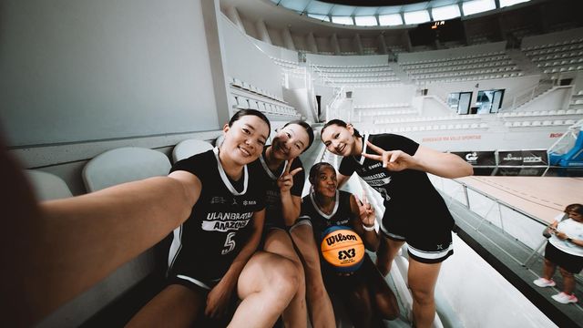 FIBA 3x3 Shanghai Women’s Series Finals тэмцээний Ази тивийг төлөөлөн оролцож буй Ulaanbaatar Amazons