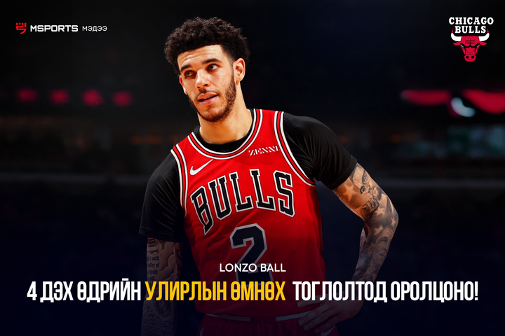 Lonzo Ball 4 дэх өдрийн улирлын өмнөх  тоглолтод оролцоно