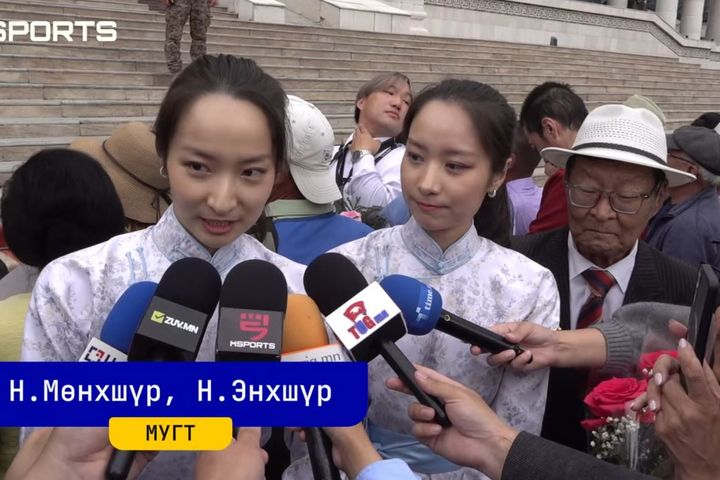 𝐌 𝐒𝐩𝐨𝐫𝐭𝐬 / 𝐈𝐧𝐭𝐞𝐫𝐯𝐢𝐞𝐰: МУГТ Н.Мөнхшүр, Н.Энхшүр