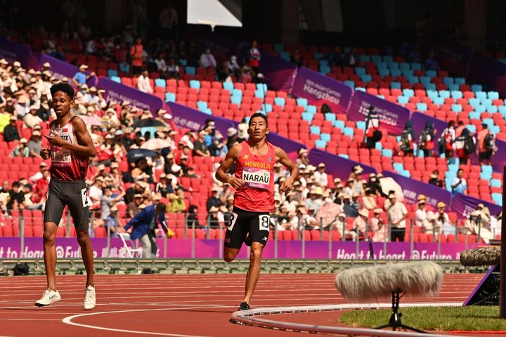 Хөнгөн атлетикийн 800м-ын гүйлтийн тэмцээнд Н.Жанос 1:59.11 амжилттай барианд орлоо