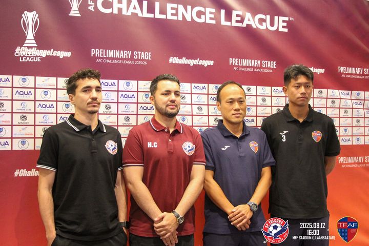 AFC Challenge league-т өрсөлдөх манай SP Falcons болон Тайваны Taichung Futuro клубүүдийн хэвлэлийн бага хурал боллоо
