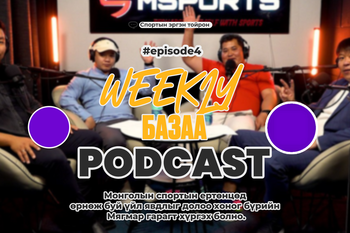 🎙️𝗠𝘀𝗽𝗼𝗿𝘁𝘀 𝗣𝗼𝗱𝗰𝗮𝘀𝘁 | 𝗪𝗲𝗲𝗸𝗹𝘆 БАЗАА 🎙️ Episode 4