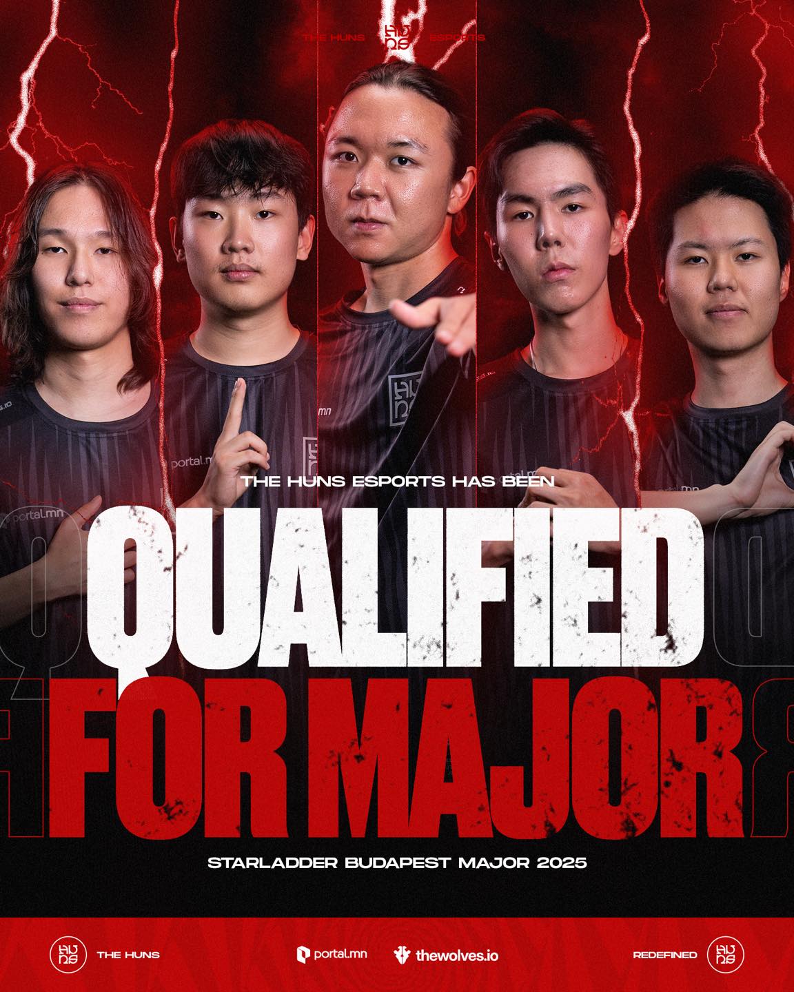 Энэ оны Мажорт Монгол улсын төлөөлөл The Huns Esports баг оролцохоор болжээ