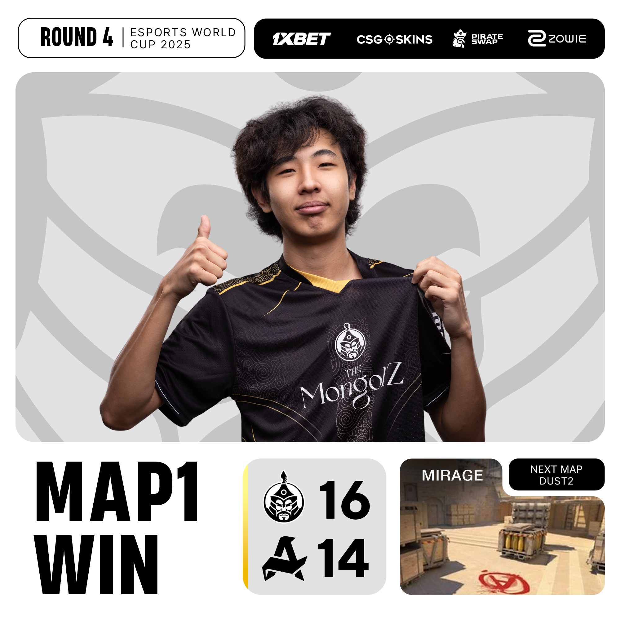 Esports World Cup Grand Final Mongolz 1:0 Aurora