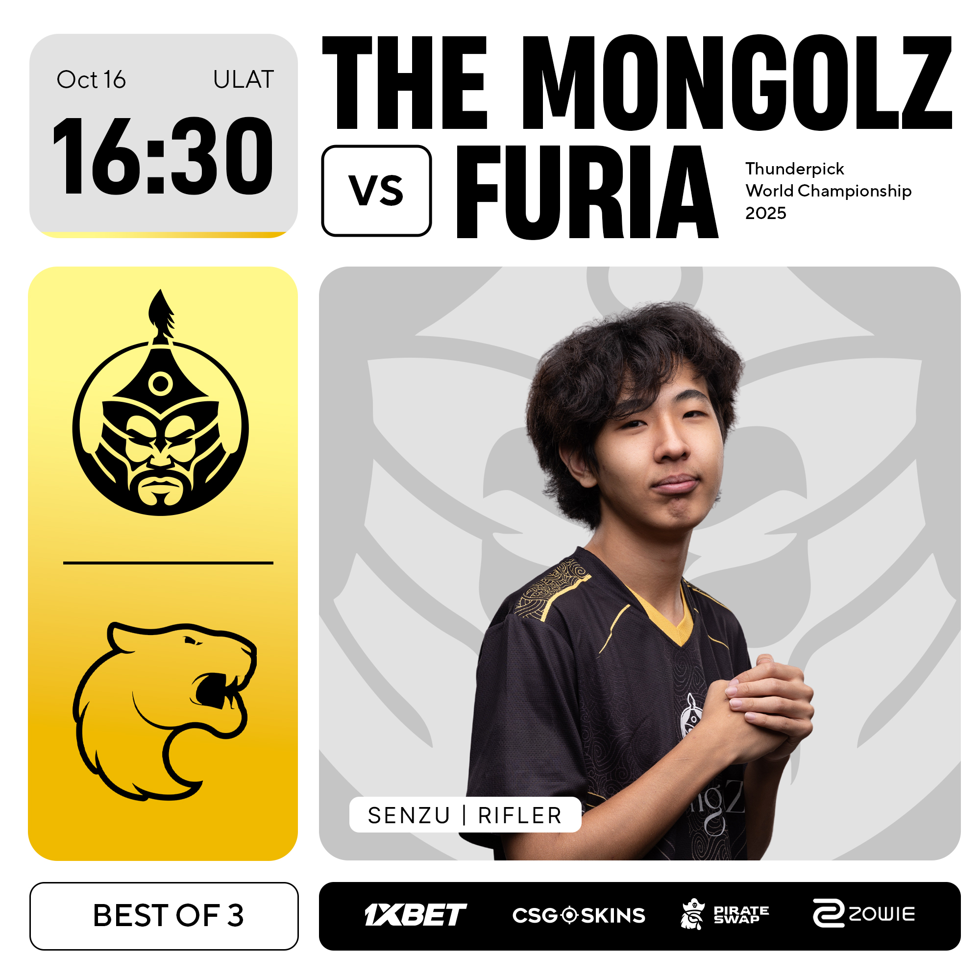 The Mongolz баг өнөөдөр FURIA-ийн эсрэг тоглоно