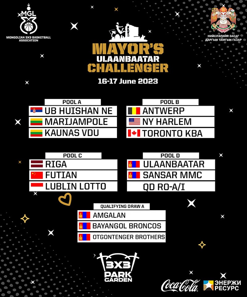 Мayor’s Ulaanbaatar Challenger тэмцээн маргааш эхэлнэ